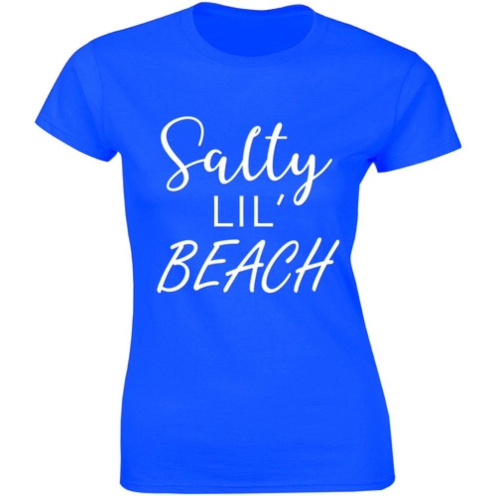 Salty Lil' Beach Beautiful Summer Swimming T-shirt